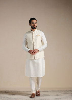 Manyavar kurta pajama discount jacket